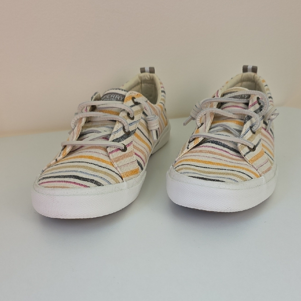 Sperry Top-Sider Multicolor Striped Sneakers. Size 11